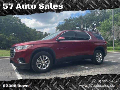 2019 Chevrolet Traverse for sale at 57 Auto Sales in San Antonio TX