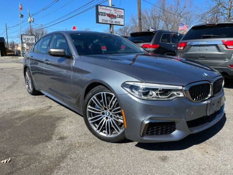 2018 BMW 5 Series for sale at PARKWAY MOTORS 399 LLC in Fords NJ