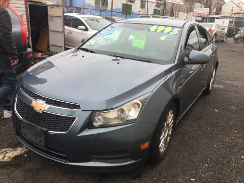 2012 Chevrolet Cruze for sale at North Jersey Auto Group Inc. in Newark NJ