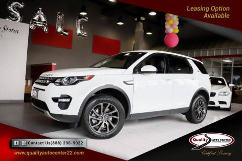 2019 Land Rover Discovery Sport for sale at Quality Auto Center in Springfield NJ