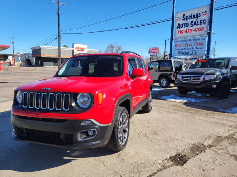 2015 Jeep Renegade for sale at Springs Auto Sales in Colorado Springs CO