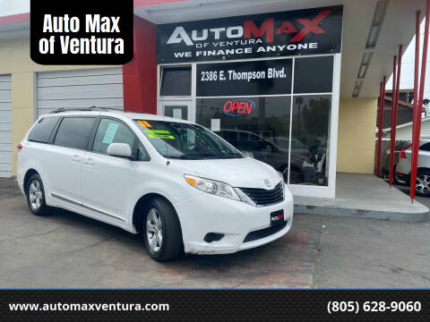 2017 Toyota Sienna for sale at Auto Max of Ventura in Ventura CA