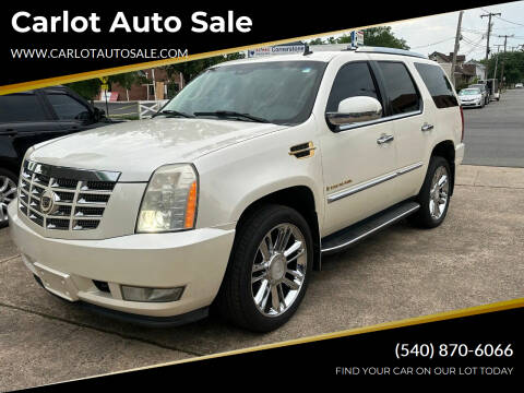 2007 Cadillac Escalade for sale at Carlot Auto Sale in Fredericksburg VA