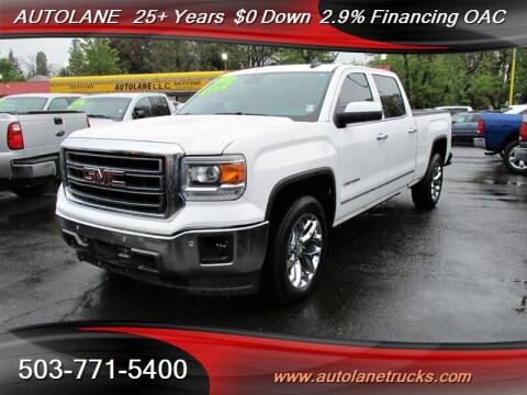 2015 GMC Sierra 1500 for sale at Auto Lane in Portland OR