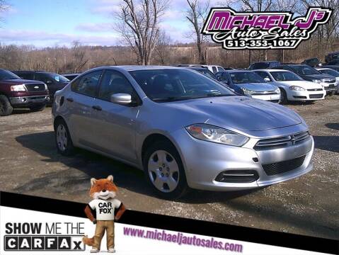 2013 Dodge Dart for sale at MICHAEL J'S AUTO SALES in Cleves OH