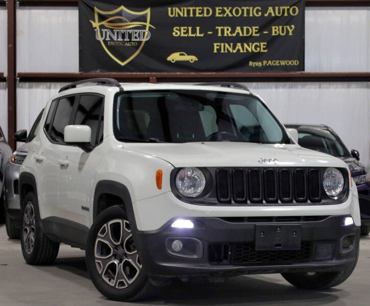 2015 Jeep Renegade for sale at United Exotic Auto in Houston TX