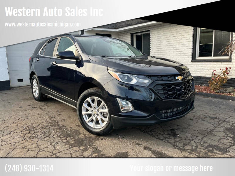 2021 Chevrolet Equinox for sale at Western Auto Sales Inc in Farmington Hills MI