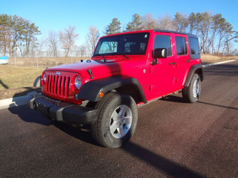 2015 Jeep Wrangler Unlimited for sale at Garza Motors in Shakopee MN