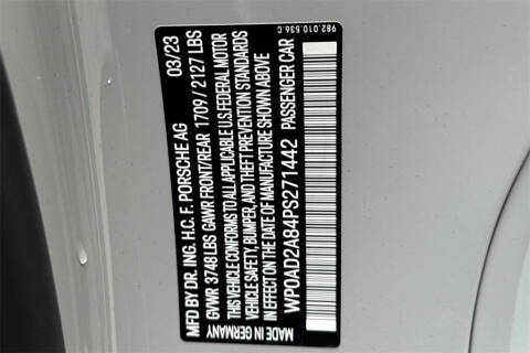 2023 Porsche 718 Cayman GTS 4.0