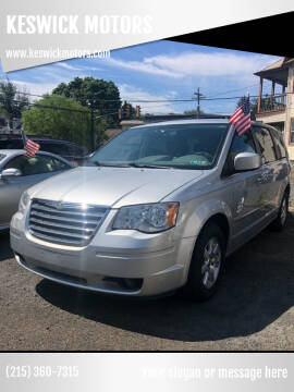 2009 Chrysler Town and Country for sale at KESWICK MOTORS in Glenside PA