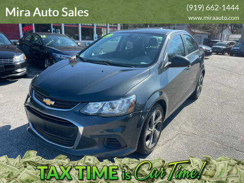 2019 Chevrolet Sonic for sale at Mira Auto Sales in Raleigh NC