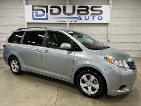 2015 Toyota Sienna for sale at DUBS AUTO LLC in Clearfield UT