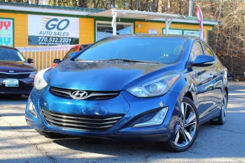 2015 Hyundai Elantra for sale at Go Auto Sales in Gainesville GA