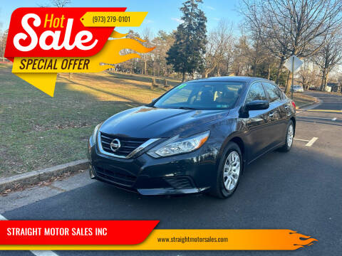 2018 Nissan Altima for sale at STRAIGHT MOTOR SALES INC in Paterson NJ
