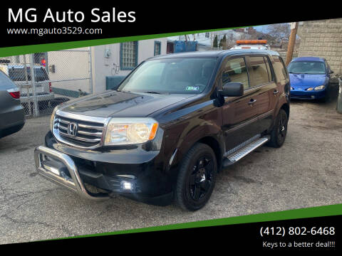 2013 Honda Pilot for sale at MG Auto Sales in Pittsburgh PA