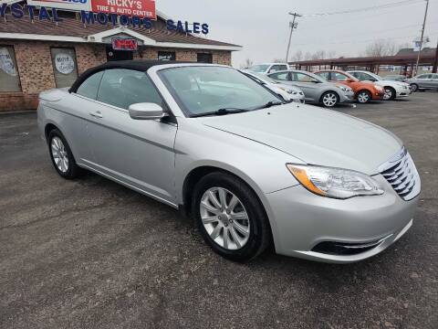 2012 Chrysler 200 for sale at CRYSTAL MOTORS SALES in Rome NY