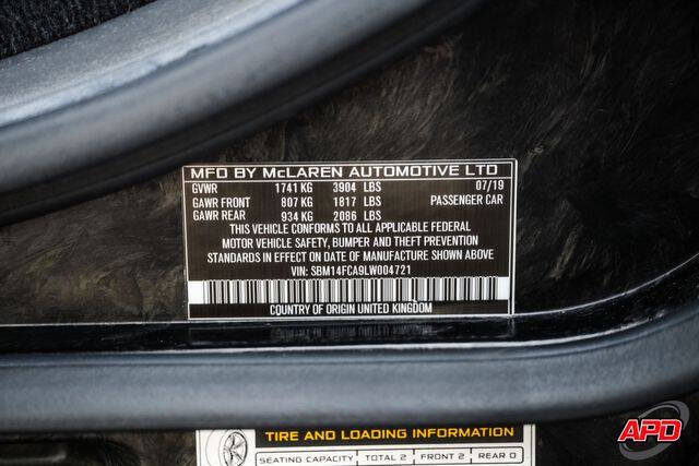 2020 McLaren 720S Spider Performance