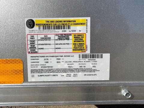 2026 Pace American 7'x16' Outback DLX 7K