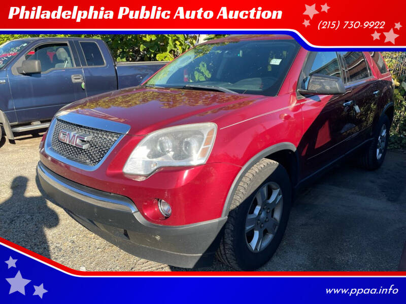 2011 GMC Acadia for sale at Philadelphia Public Auto Auction in Philadelphia PA