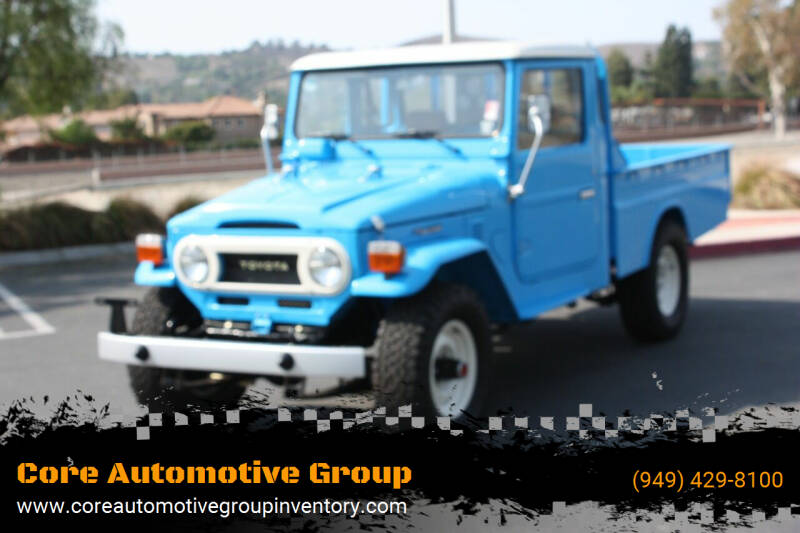 1976 Toyota Land Cruiser for sale at Core Automotive Group in San Juan Capistrano CA