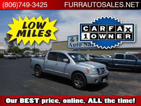 2005 Nissan Titan for sale at FURR AUTO SALES in Lubbock TX