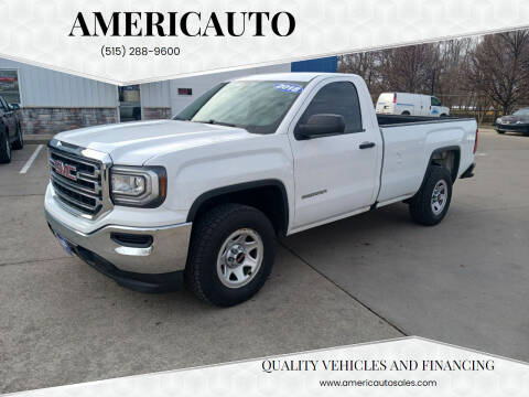 2018 GMC Sierra 1500 for sale at AmericAuto in Des Moines IA