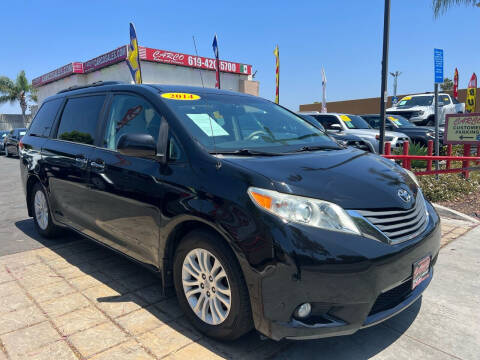 2014 Toyota Sienna for sale at CARCO SALES & FINANCE in Chula Vista CA
