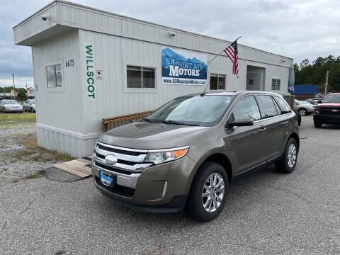 2013 Ford Edge for sale at Mountain Motors LLC in Spartanburg SC