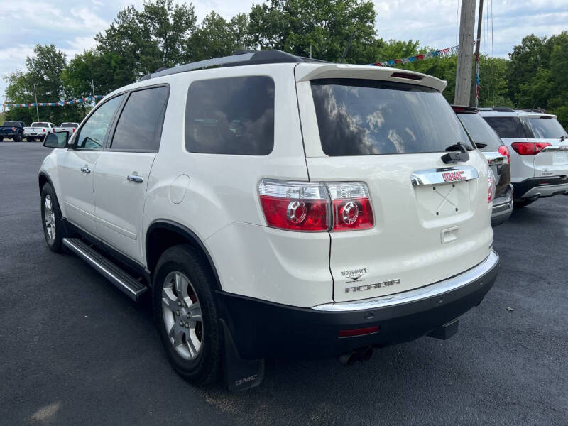 2012 GMC Acadia SLE