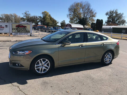 2013 Ford Fusion for sale at Cordova Motors in Lawrence KS