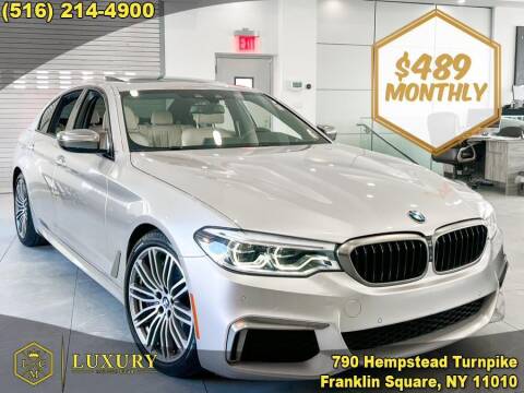 2019 BMW 5 Series for sale at LUXURY MOTOR CLUB in Franklin Square NY