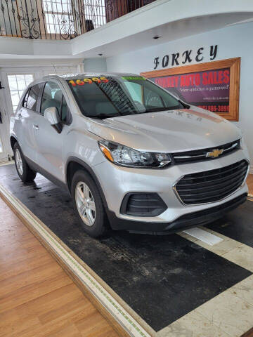 2020 Chevrolet Trax for sale at Forkey Auto & Trailer Sales in La Fargeville NY