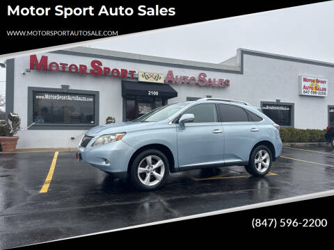 2010 Lexus RX 350 for sale at Motor Sport Auto Sales in Waukegan IL