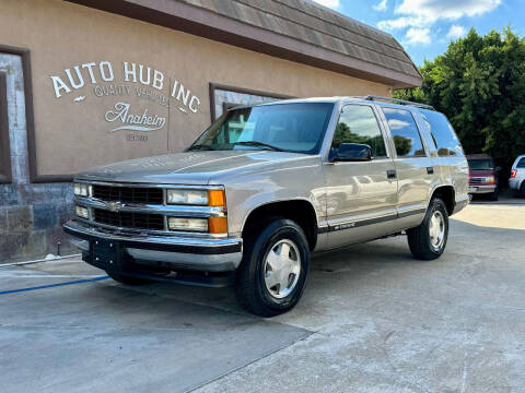 1999 Chevrolet Tahoe for sale at Auto Hub, Inc. in Anaheim CA
