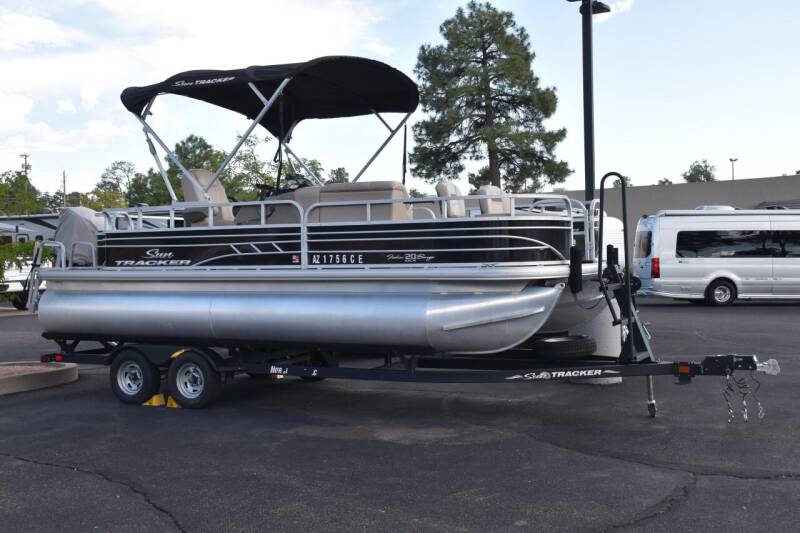 2021 Suntracker 20 DLX Fishin' Barge for sale at Choice Auto & Truck Sales in Payson AZ