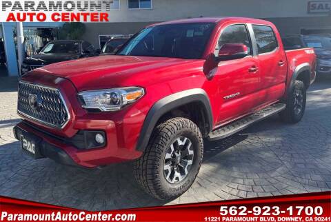 2018 Toyota Tacoma for sale at PARAMOUNT AUTO CENTER in Downey CA