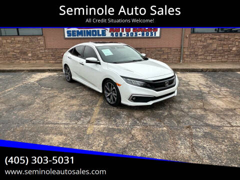 2019 Honda Civic for sale at Seminole Auto Sales in Seminole OK