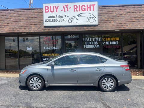 2013 Nissan Sentra for sale at Buy It Right Auto Sales #1,INC in Hickory NC