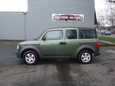 2004 Honda Element for sale at Motion Autos in Longview WA