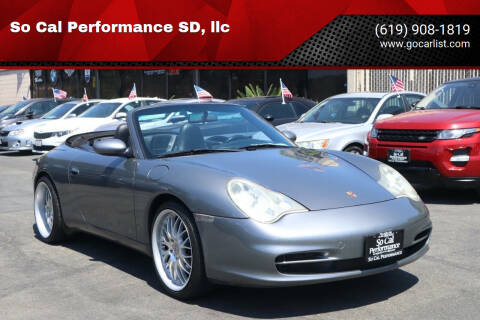 2003 Porsche 911 for sale at So Cal Performance SD, llc in San Diego CA