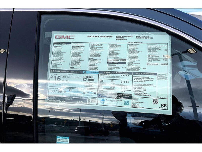 2026 GMC Yukon XL Elevation