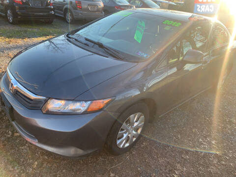 2012 Honda Civic for sale at Ricart Auto Sales LLC in Myerstown PA