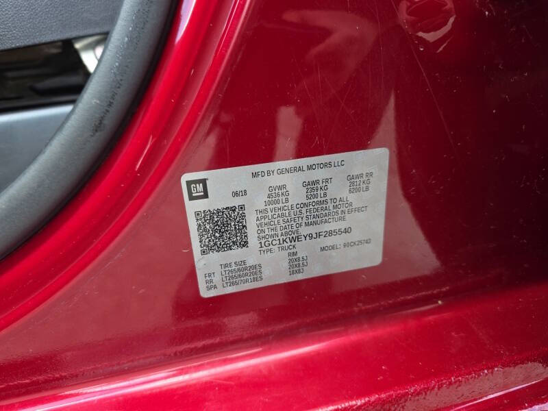 2018 Chevrolet Silverado 2500HD