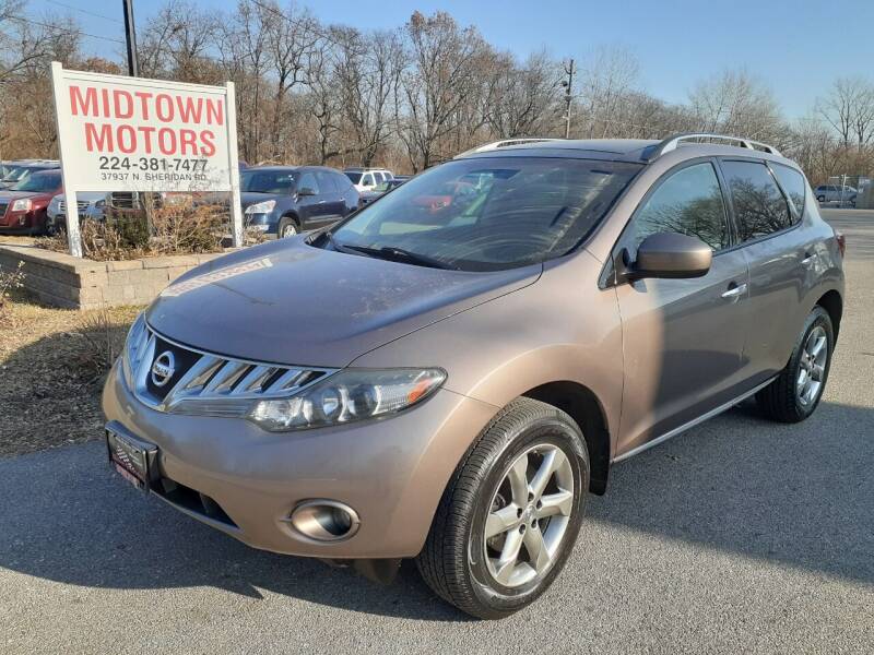 2009 Nissan Murano for sale at Midtown Motors in Beach Park IL
