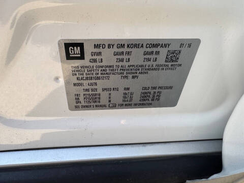 2016 Buick Encore Convenience