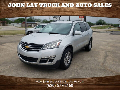 2015 Chevrolet Traverse for sale at John Lay Truck and Auto Sales in Independence KS