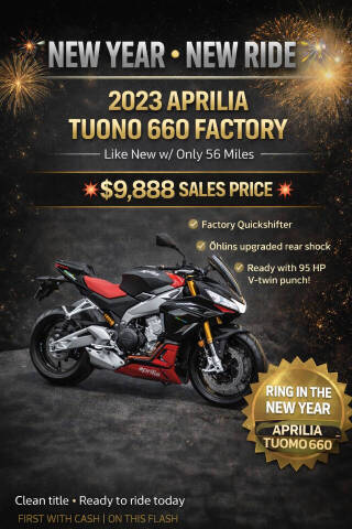 2023 Aprilia Tuono 660 Factory