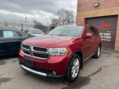 2013 Dodge Durango for sale at Twin's Auto Center Inc. in Detroit MI
