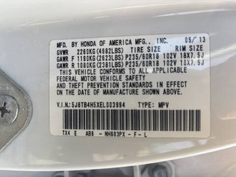 2014 Acura RDX w/Tech