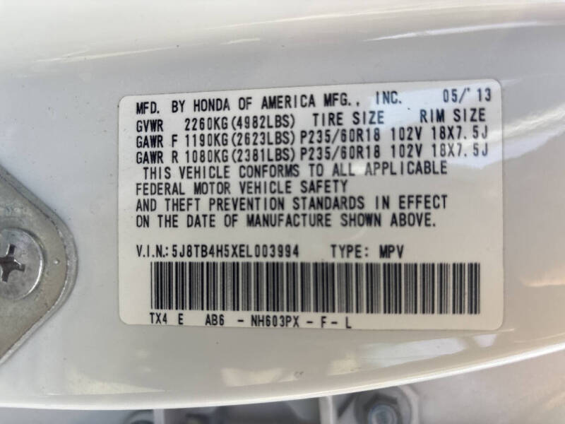 2014 Acura RDX w/Tech